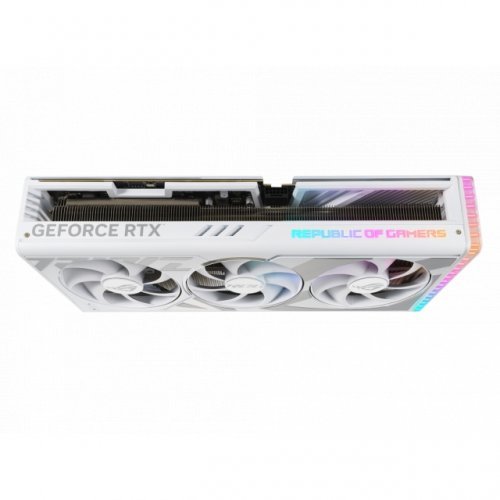 Видео карта Asus ROG STRIX GeForce RTX 4080 WHITE OC ROG-RTX4080-O16-W (снимка 6)