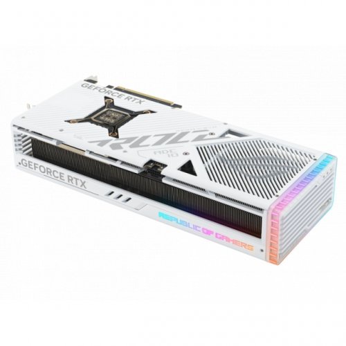 Видео карта Asus ROG STRIX GeForce RTX 4080 WHITE OC ROG-RTX4080-O16-W (снимка 8)