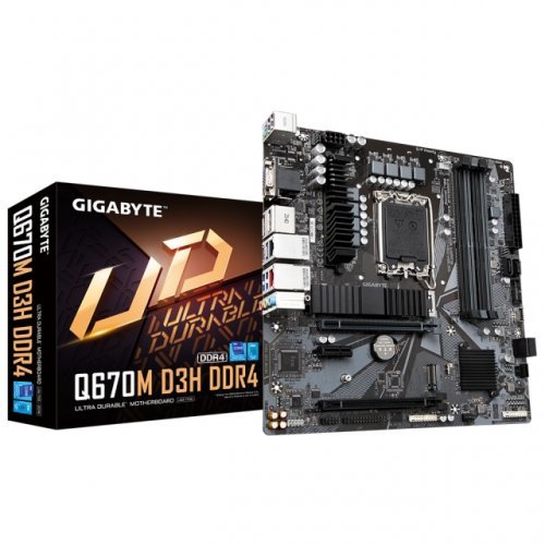 Дънна платка Gigabyte Q670M DS3H (снимка 5)