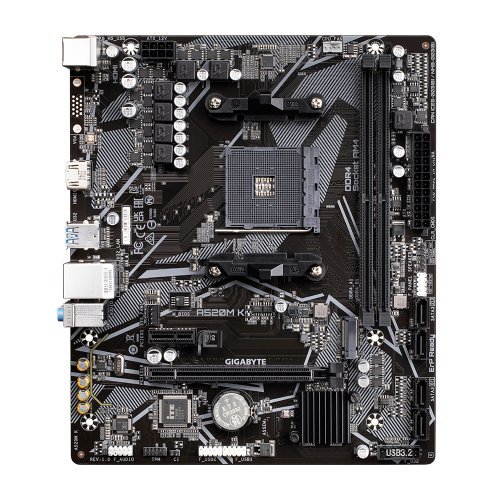 Дънна платка Gigabyte A520M K (снимка 1)