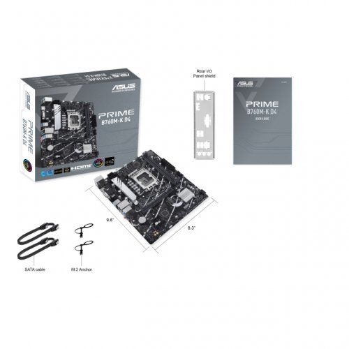 Дънна платка Asus PRIME B760M-K D4 (снимка 5)