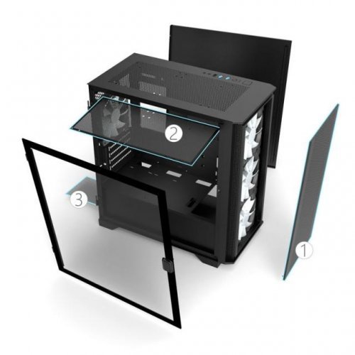 Компютърна кутия MONTECHPC GEMT-005 (снимка 6)