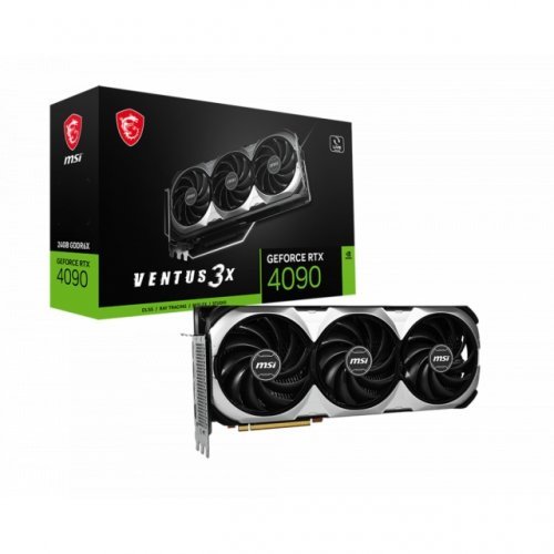 Видео карта MSI MSI-VC-RTX4090VENT-3X-24G (снимка 7)