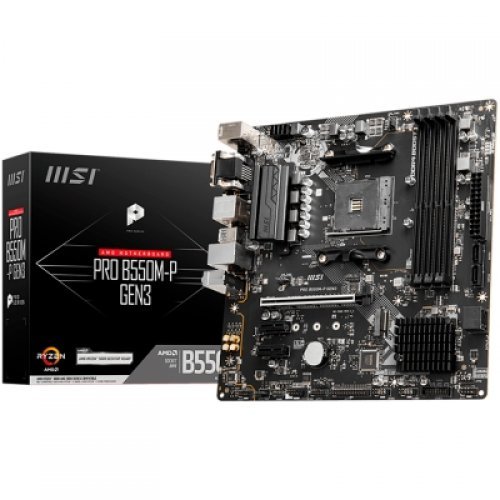Дънна платка MSI PRO B550M-P PRO_B550M-P_GEN3 (снимка 1)