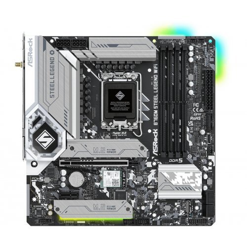 Дънна платка ASRock B760M STEEL LEGEND WIFI (снимка 2)