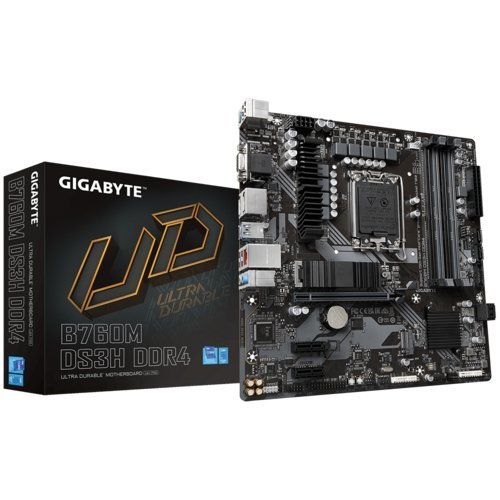 Дънна платка Gigabyte B760M DS3H DDR4 (снимка 1)