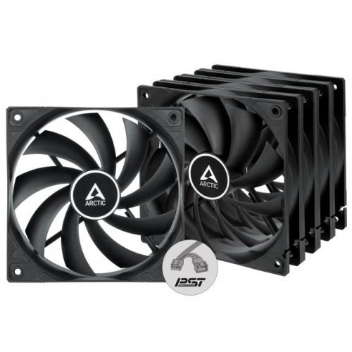 Комплект вентилатори Arctic Cooling F12 PWM ACFAN00250A (снимка 3)