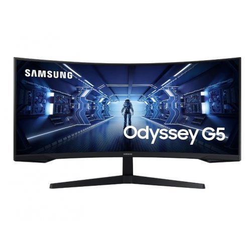 Монитор Samsung LC34G55TWWPXEN (снимка 1)