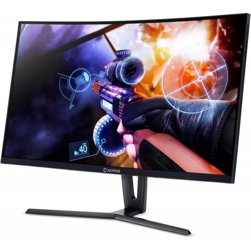 Монитор Aopen 31.5'' powered by Acer 32HC1QURPbidpx, 16:9, VA LED QHD ...