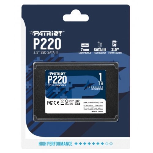 SSD Patriot P220S1TB25 (снимка 5)