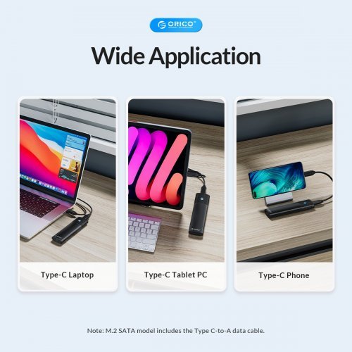 Кутия за диск Orico PWM2-PK-EP (снимка 3)