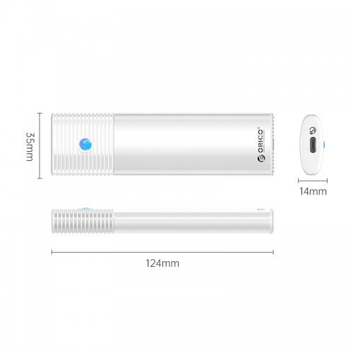 Кутия за диск Orico PWM2-G2-WH-EP (снимка 7)