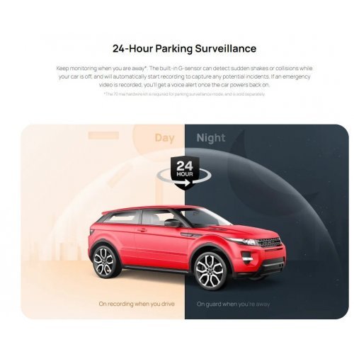 Видеорегистратор Xiaomi 70MAI-A400-grey (снимка 6)