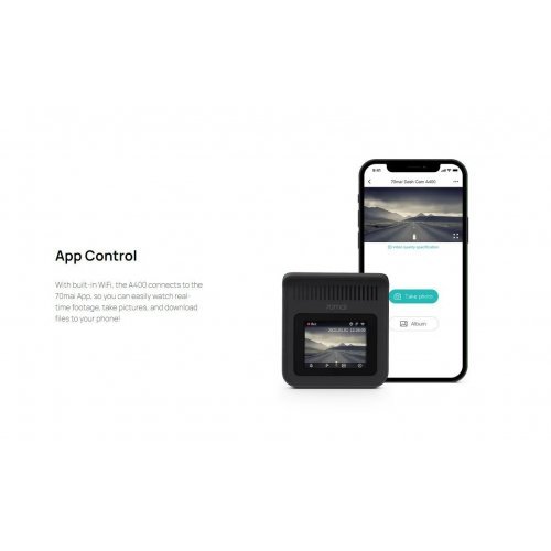 Видеорегистратор Xiaomi 70MAI-A400-grey (снимка 8)