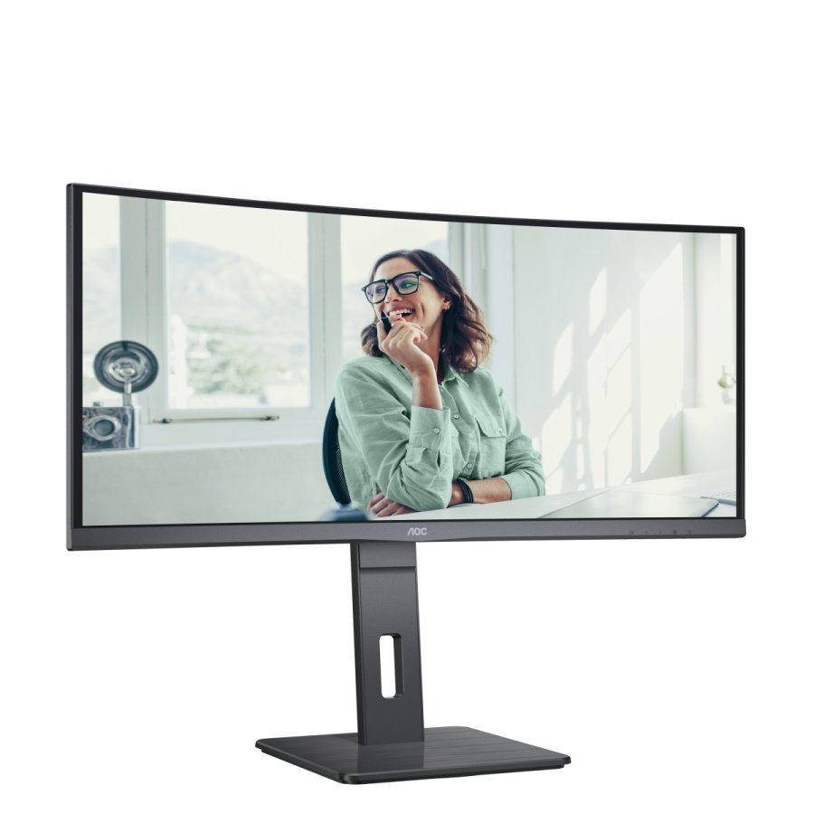 Монитор AOC 34" CU34P3CV, VA WLED, Curved 1500R, 3440x1440@100Hz, 4ms ...