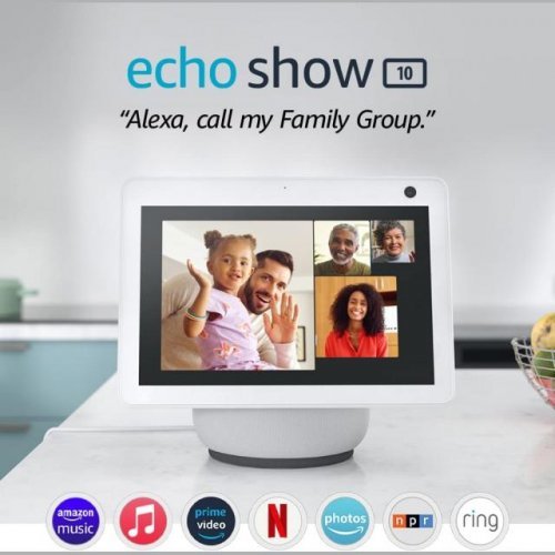 Преносими тонколони > Amazon AMAZON-ECHO-SHOW10-WH (снимка 2)