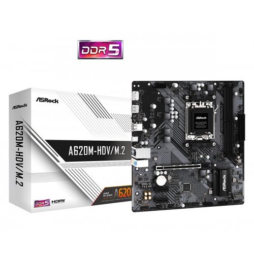 Дънна платка ASRock A620M-HDV A620M-HDV/M.2 (снимка 5)
