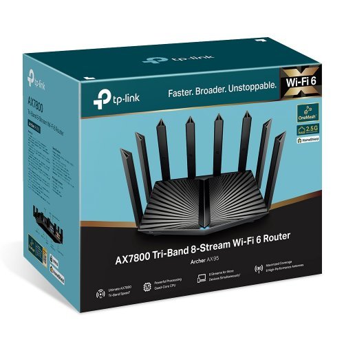 Безжичен рутер TP-Link AX95 Archer AX95 (снимка 4)