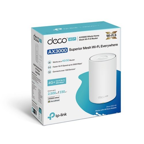 MESH система TP-Link Deco X50-4G Deco X50-4G(1-pack) (снимка 3)
