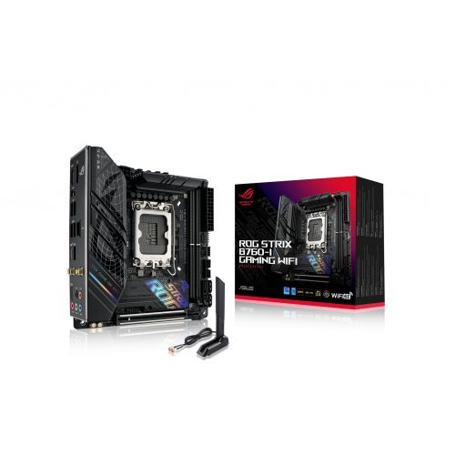 Дънна платка Asus ROG STRIX B760-I GAMING WIFI 90MB1D90-M0EAY0 (снимка 1)