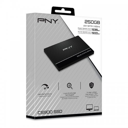 SSD PNY CS900 SSD7CS900-250-RB (снимка 3)