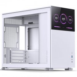 Компютърна кутия Jonsbo D31 Screen mATX White