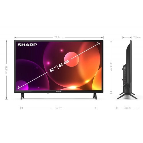 Телевизор Sharp 32FA2E (снимка 7)