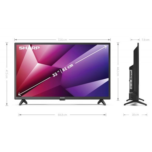 Телевизор Sharp 32FI2EA (снимка 8)