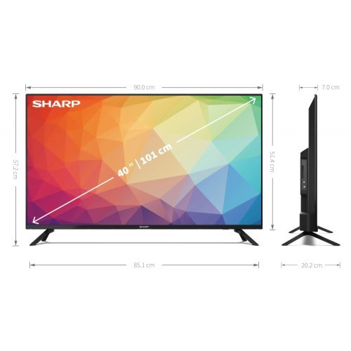 Телевизор Sharp 40FG2EA (снимка 6)