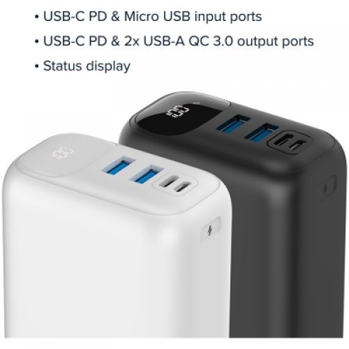 Мобилна батерия Canyon CNE-CPB301W (снимка 5)