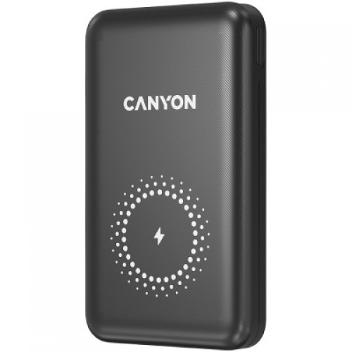 Мобилна батерия CANYON PB-1001, 18W PD+QC 3.0+10W Magnet wireless ...