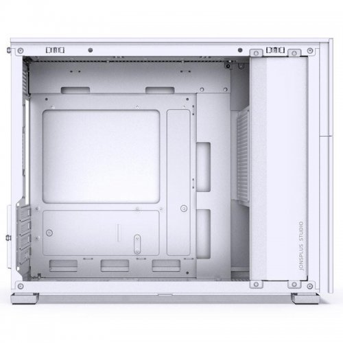 Компютърна кутия Jonsbo D31 Screen mATX White (снимка 3)