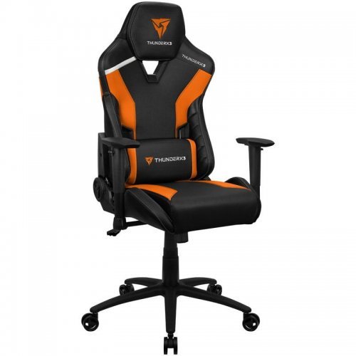 Геймърски стол ThunderX3 TC3 Orange Black (снимка 1)