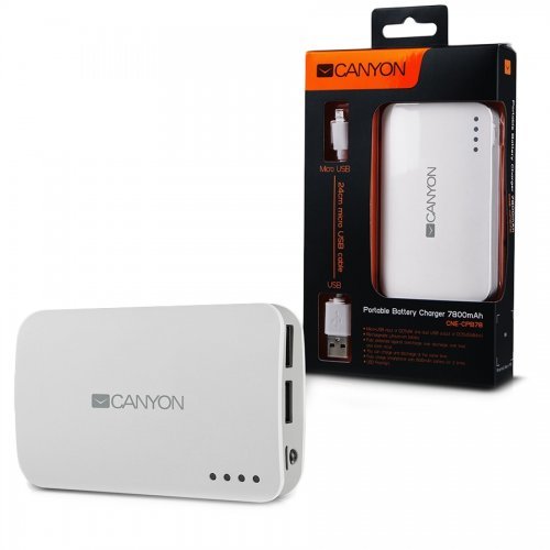 Мобилни батерии (Power Banks) > Canyon CNE-CPB78W (снимка 1)
