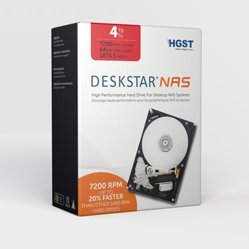 Твърди дискове SATA 3.5" > Hitachi Deskstar NAS HDN724040ALE640 (снимка 1)