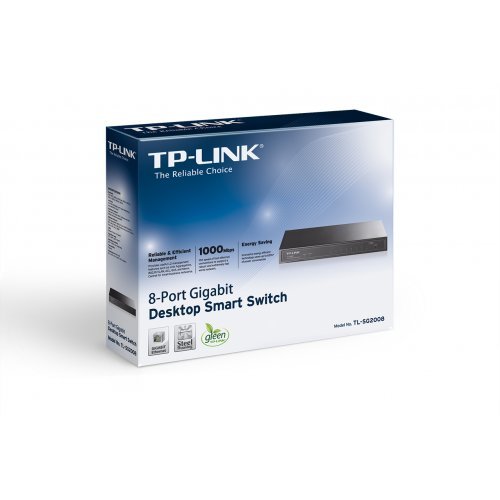 Суичове > TP-Link JetStream TL-SG2008 SG2008 (снимка 4)