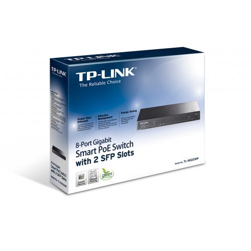 Суич TP-Link TL-SG2210P (снимка 3)