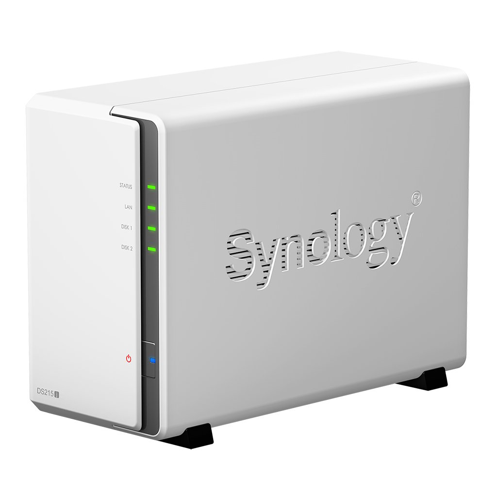 Synology DS215j 2 bay NAS Marvell Armada 375 Dual Core 800Hz CPU