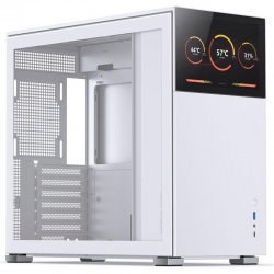 Компютърна кутия Jonsbo D41 Screen mATX White