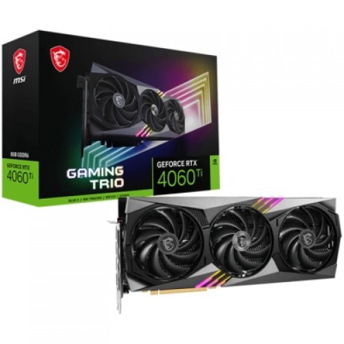 Видео карта MSI RTX 4060 Ti RTX_4060_TI_GAMING_X_TRIO_8G (снимка 1)