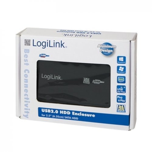 Кутия за диск LogiLink UA0041B (снимка 2)