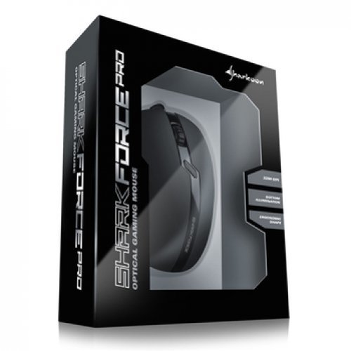 Мишка Sharkoon Shark Force PRO Black (снимка 3)