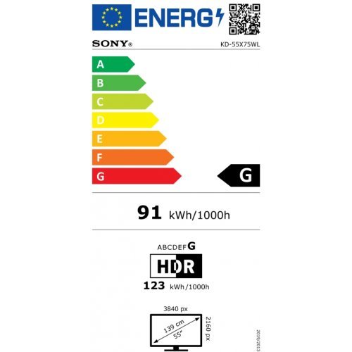 Телевизор Sony KD55X75WLPAEP (снимка 7)
