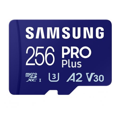 Флаш карта 256GB Samsung micro SD Card PRO Plus with Adapter, UHSI