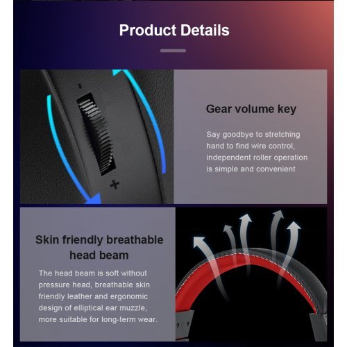 Слушалки Redragon H120-RGB (снимка 7)