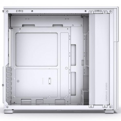 Компютърна кутия Jonsbo D41 Screen mATX White (снимка 6)