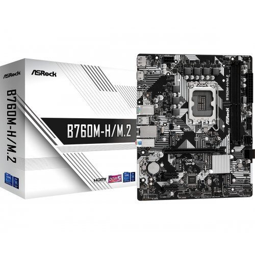 Дънна платка ASRock B760M-H/M.2 (снимка 2)