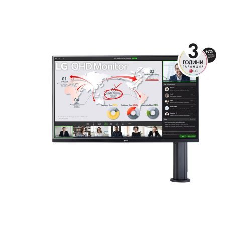 Монитор LG 32QP88NP-B (снимка 1)