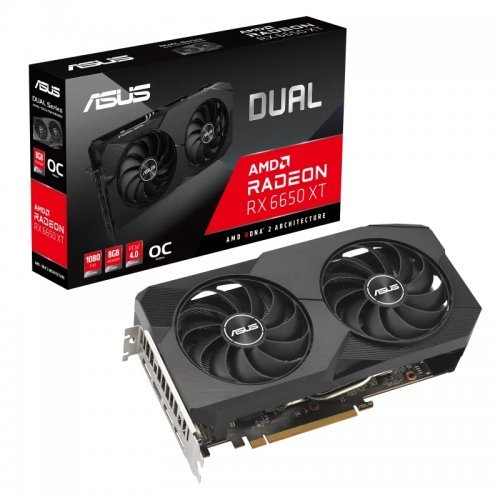 Видео карта Asus RX 6650 XT 90YV0HS2-M0NA00 (снимка 1)