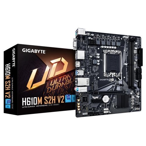 Дънна платка Gigabyte H610M S2H V2 (rev. 1.0) (снимка 1)